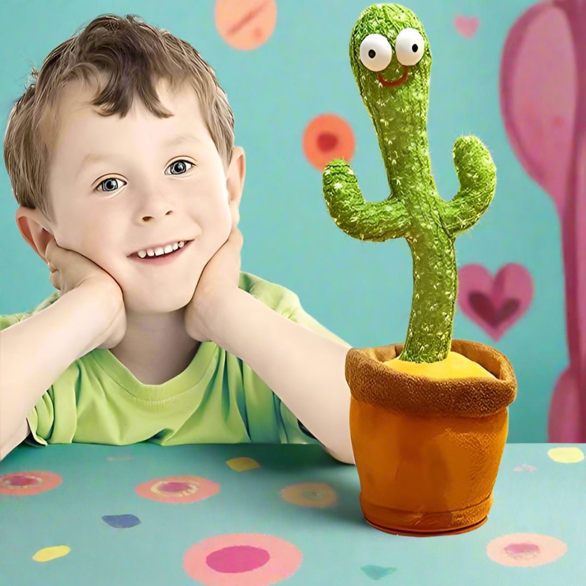 DANCING CACTUS | LED Musical Dancing & Mimicry Toy |