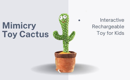 DANCING CACTUS | LED Musical Dancing & Mimicry Toy |
